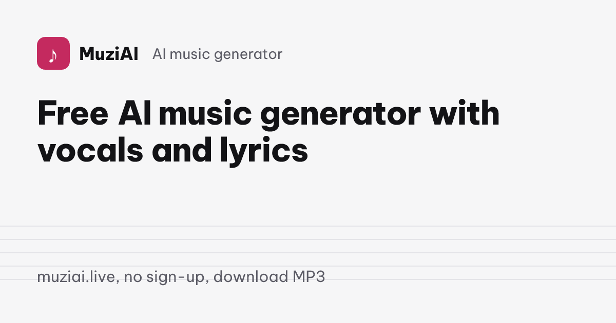 AI Music Country: sample tracks to listen and reuse | MuziAI